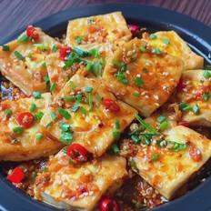 燒烤味豆腐煎蛋的做法-家常味炒菜譜