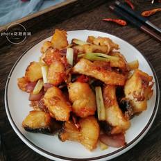 麻辣魚塊的做法-麻辣味炸菜譜