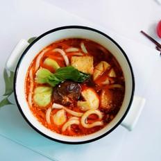 酸湯魚丸烏冬面的做法-酸辣味煮菜譜